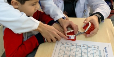 Ertuğrulgazi İlkokulu’nda Oral Hijyen Eğitimi