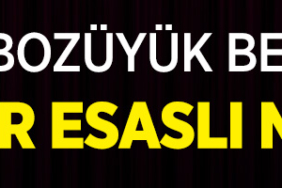 bozuyuk belediyesi mıcır alacak