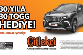 Çitlekçi'den 30 kişiye 30 TOGG kampanyası başladı... (6)