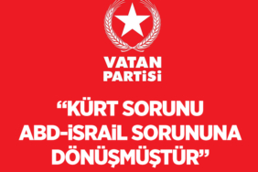 KÜRT SORUNU ABD-İSRAİL SORUNUNA DÖNÜŞMÜŞTÜR