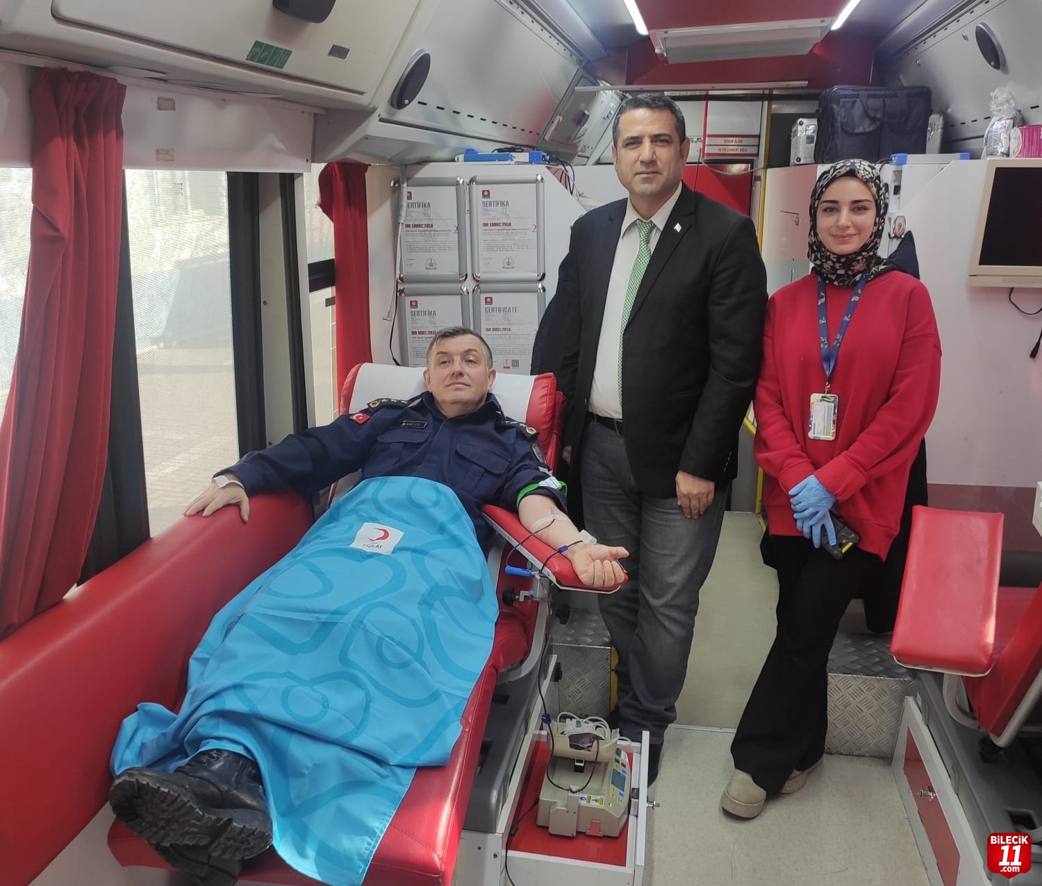 Bilecik'te kan bağışı kampanyası başlatıldı