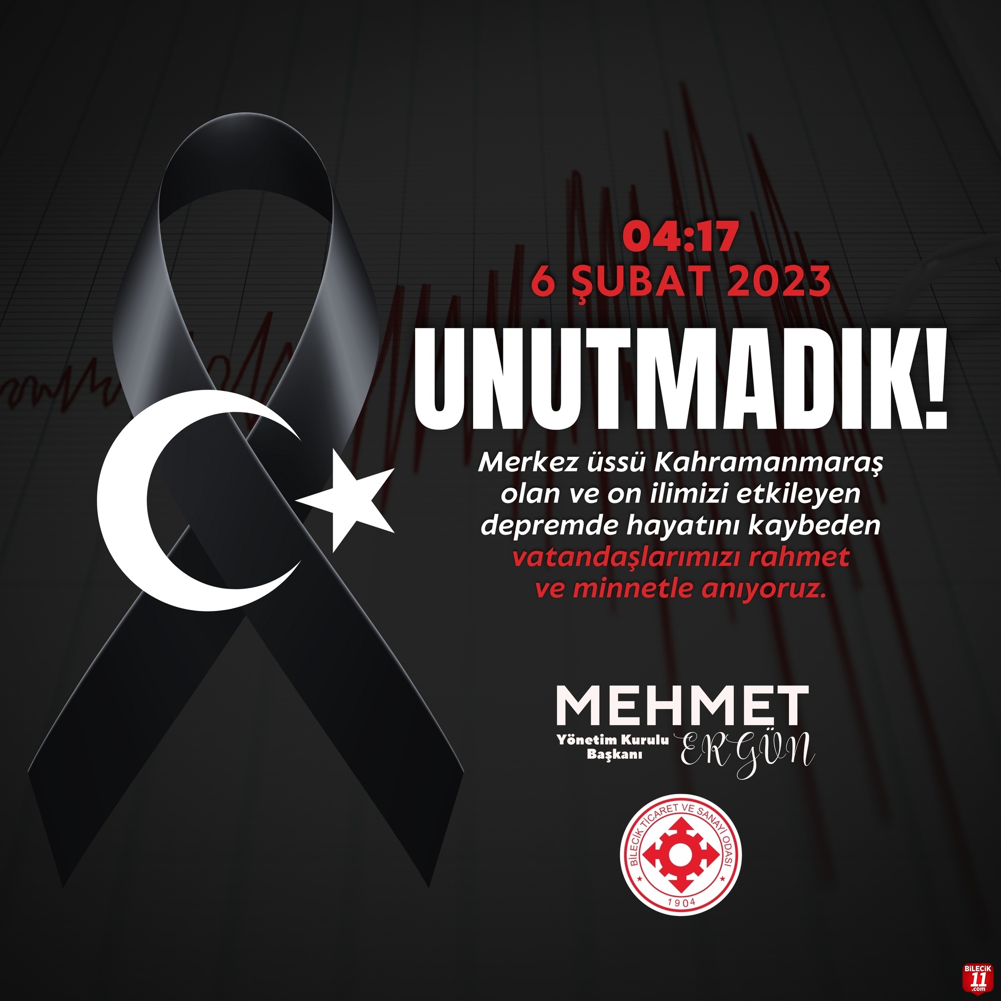 TSO BAŞKANI ERGÜN: ''bilinçli ve hazırlıklı olmak hepimizin sorumluluğudur