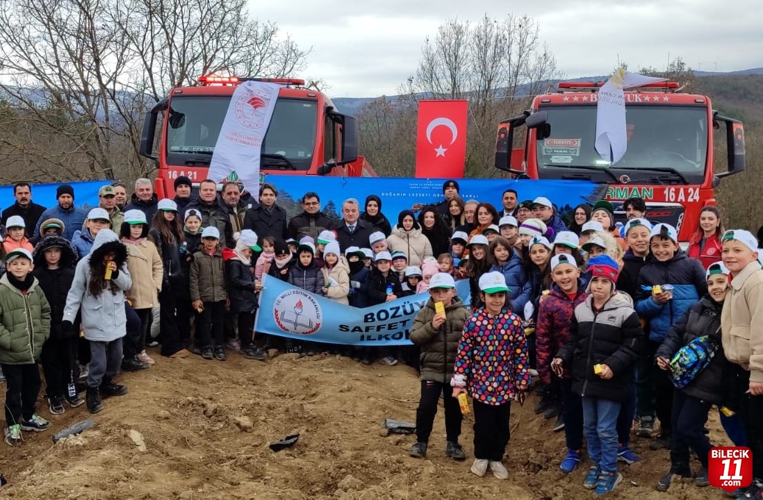 Bursa, Bilecik ve Yalova’da fidanlar toprakla buluştu