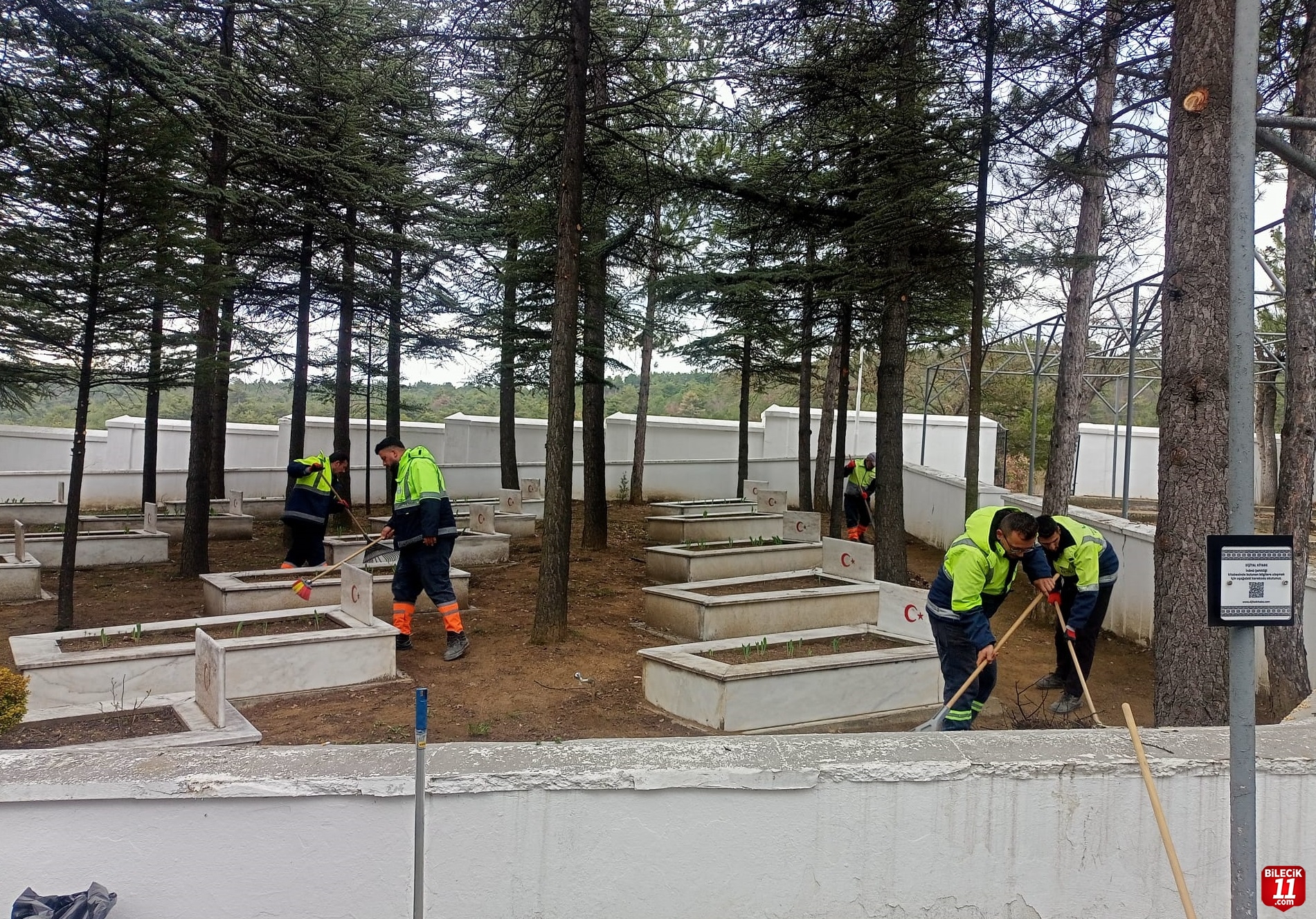 İNÖNÜ SAVAŞLARI BOZÜYÜK ŞEHİTLİĞİ’NDE TÖREN HAZIRLIKLARI