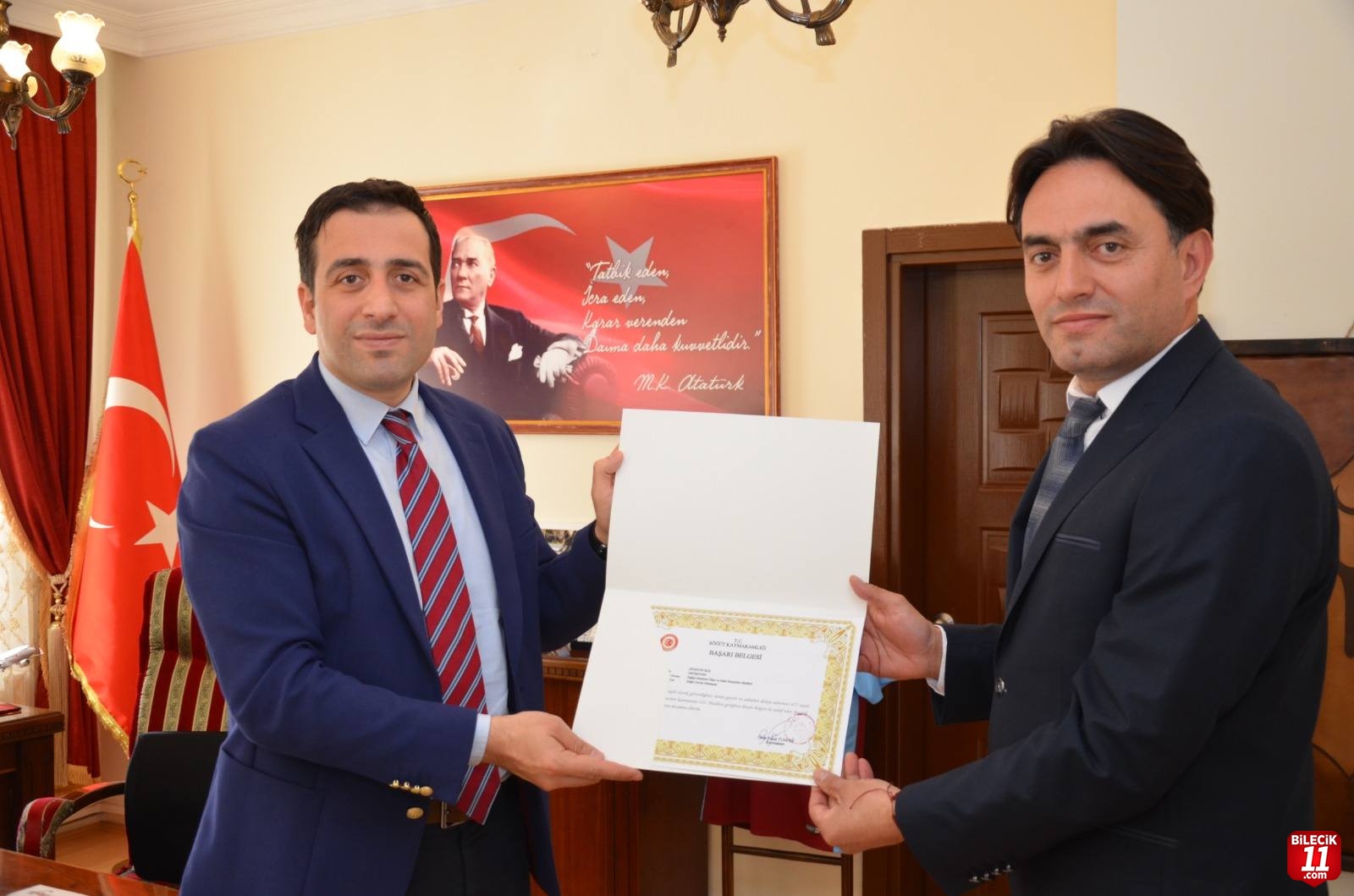 Kaymakam Tuncer'e Tıp Bayramı ziyareti