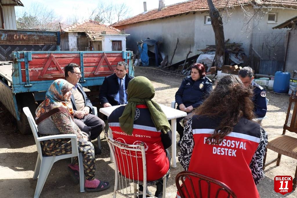 Vize Kaymakamı Balaban, "Aile Yılı" kapsamında ziyarette bulundu