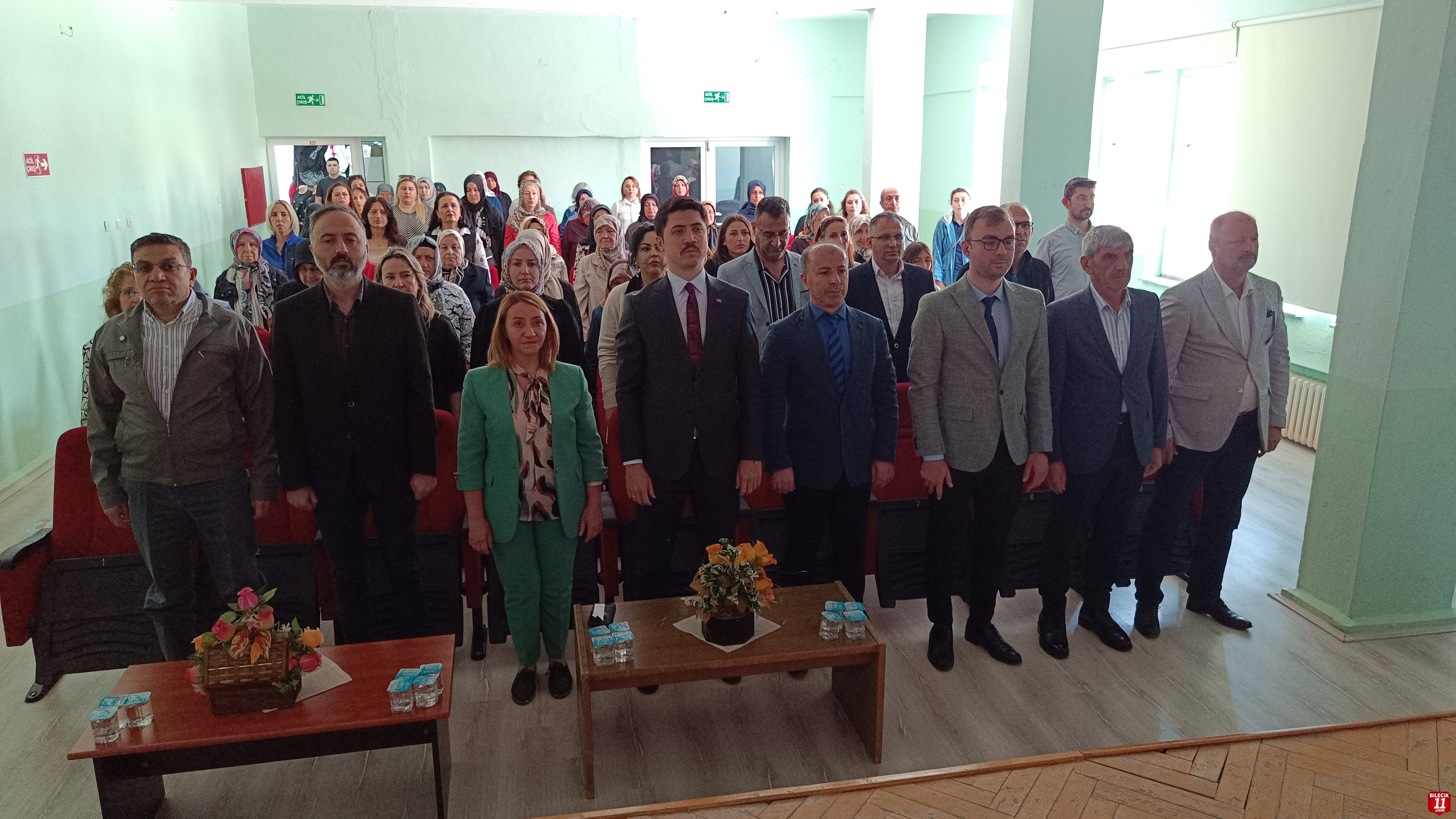 Pazaryeri İlçe Halk Eğitim Merkezi yıl sonu sergisi açıldı