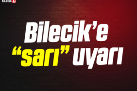 Bilecik için sarı uyarı