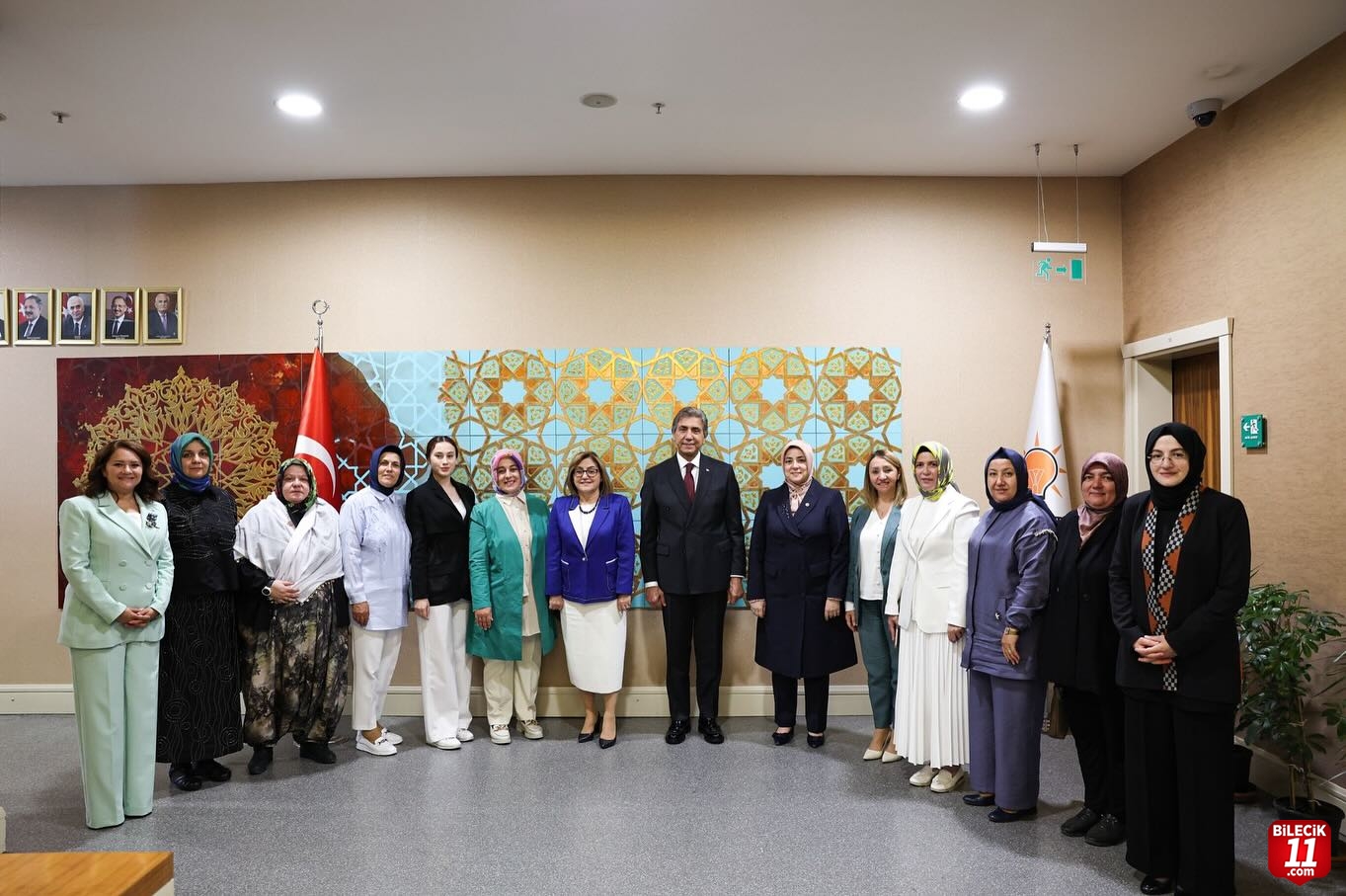 KADIN BAŞKANLAR GENEL MERKEZDE