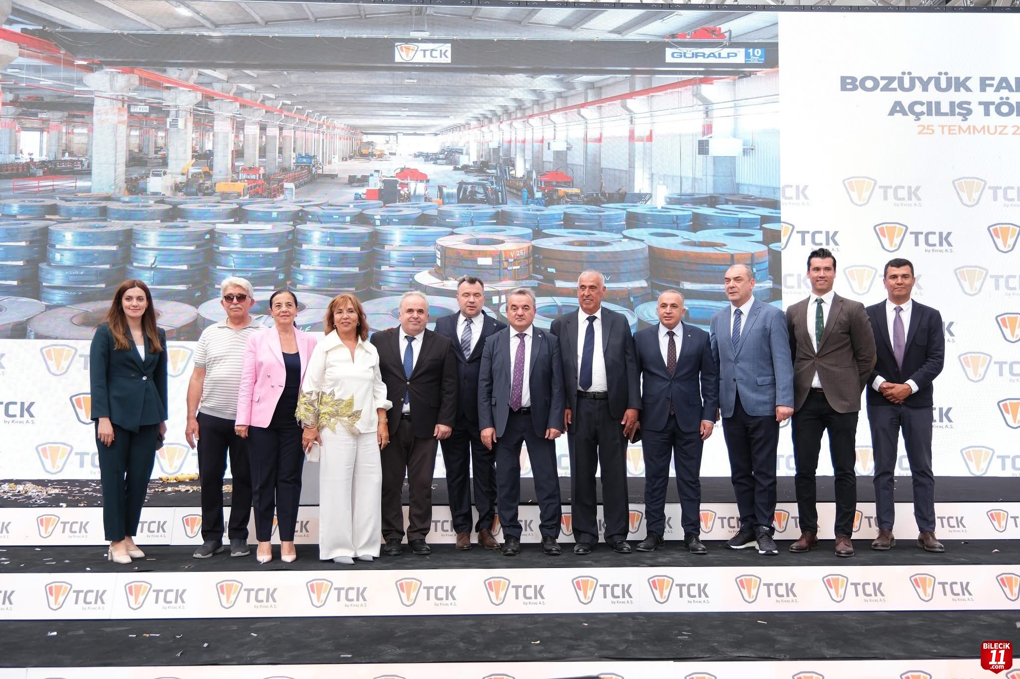 Kıraç A.Ş.’nin Yeni Üretim Tesisi Bozüyük OSB’de Açıldı