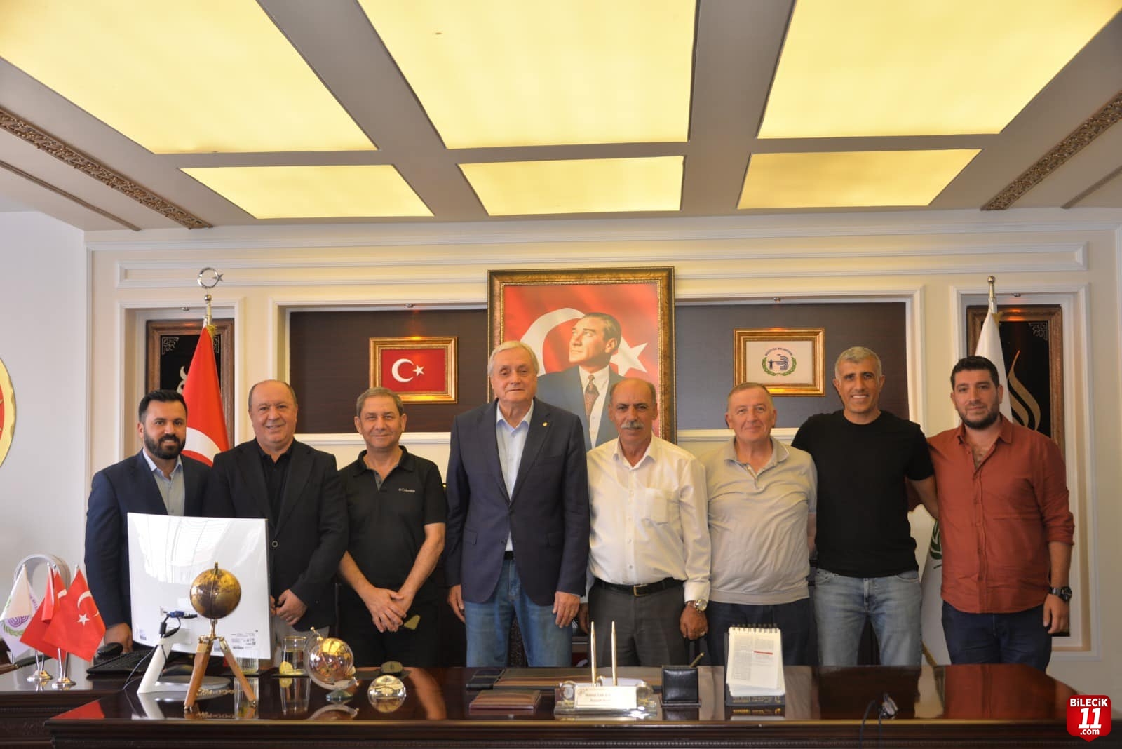 BAŞKAN GÜZEL'DEN BAŞKAN BAKKALCIOĞLU'NA ZİYARET