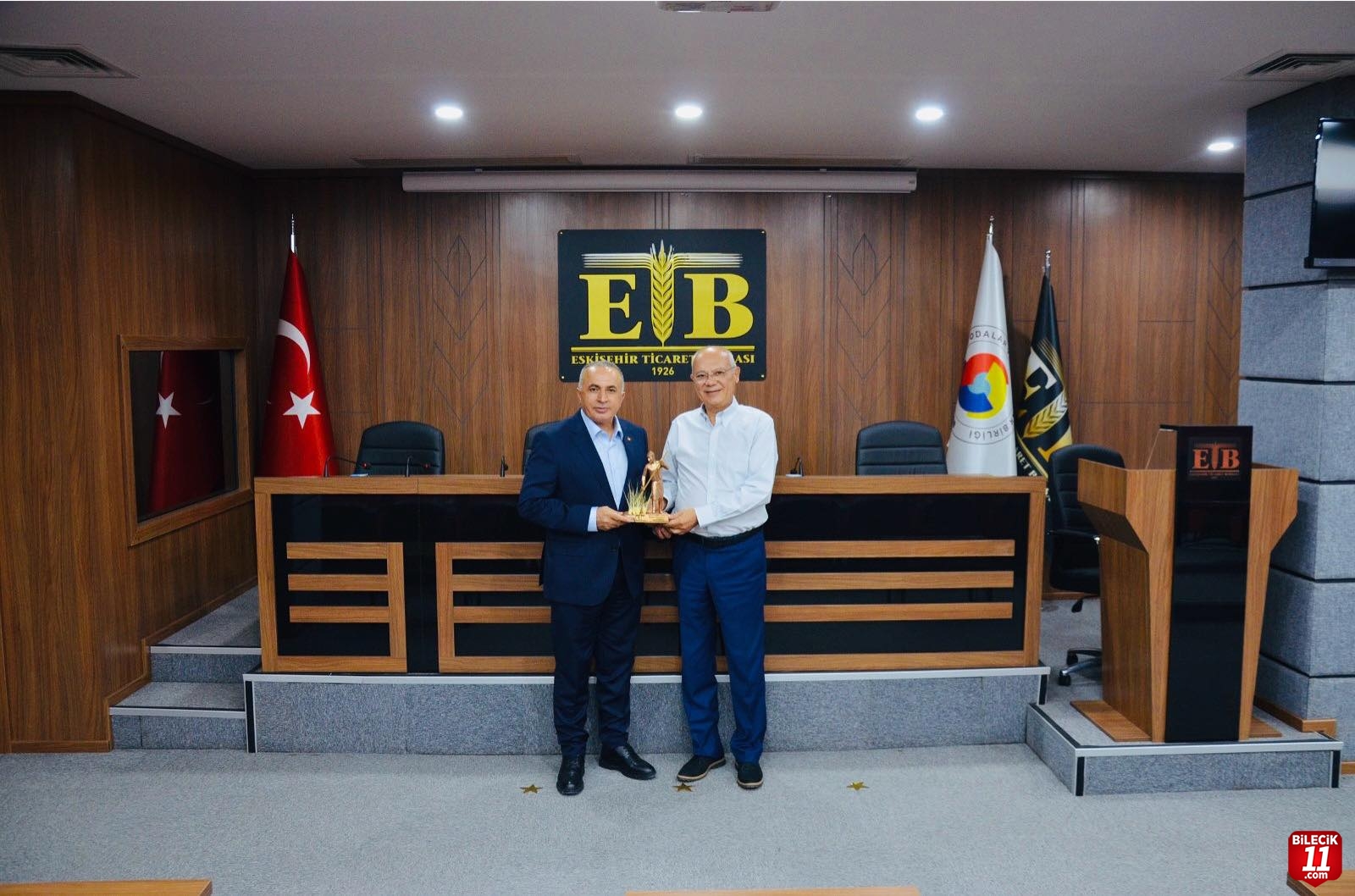 Bozüyük TSO Başkanı Çelik, Eskişehir’de Ziyaretlerde Bulundu