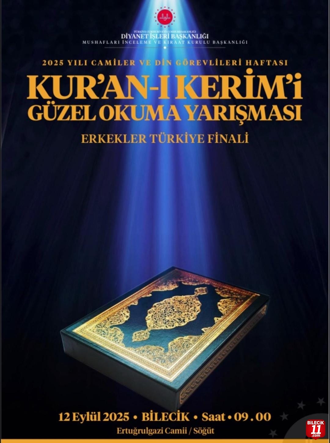 Kur'an-ı Kerim'i Güzel Okuma Yarışması Başlıyor