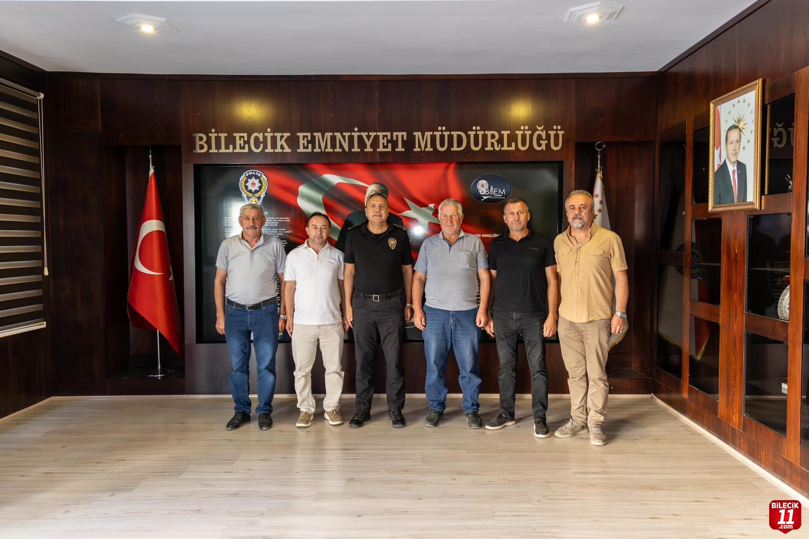 MÜDÜR YILMAZ'A ZİYARET