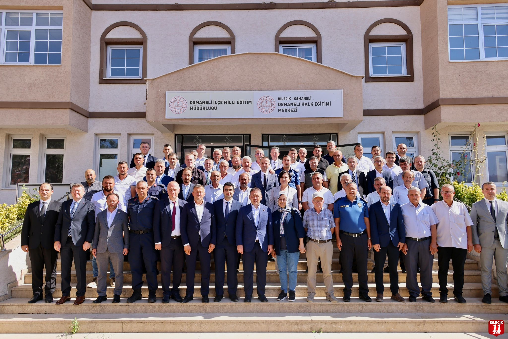 Osmaneli’de muhtarlar toplantısı gerçekleştirildi