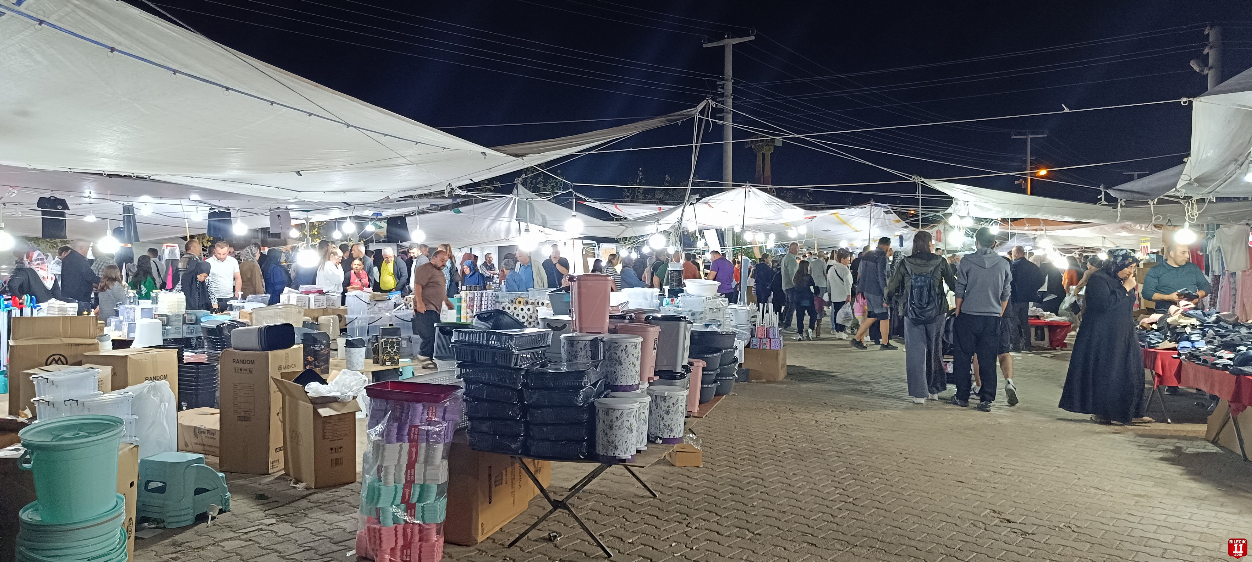 Panayır ilçeye hareket getirdi