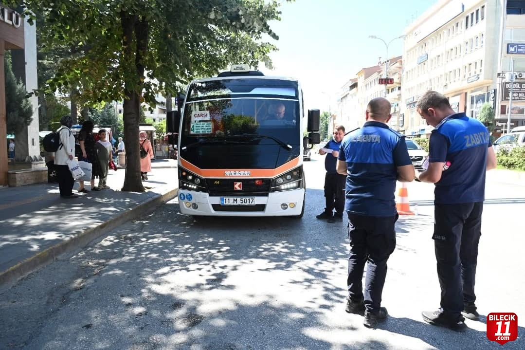 ŞEHİR İÇİ DOLMUŞLARA DENETİM
