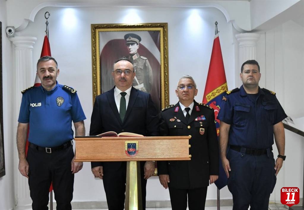 Vali Soytürk'ten İl Jandarma Komutanı Güngör'e ziyaret