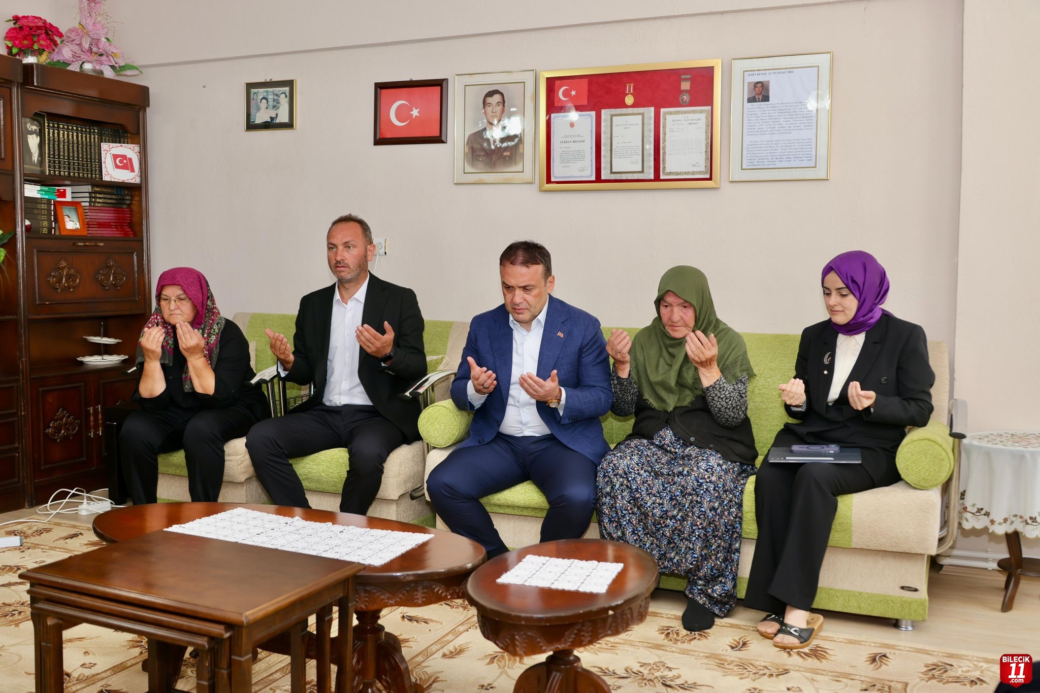 Vali Sözer, Şehit Kemal Ay’ın Ailesini Ziyaret Etti