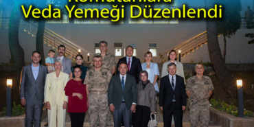 komutanlara veda yemeğiii