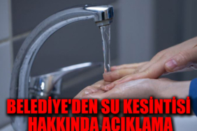 su kesintisi manşet