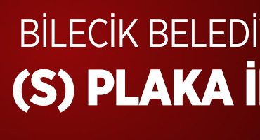 (S) PLAKA İHALE İLANI