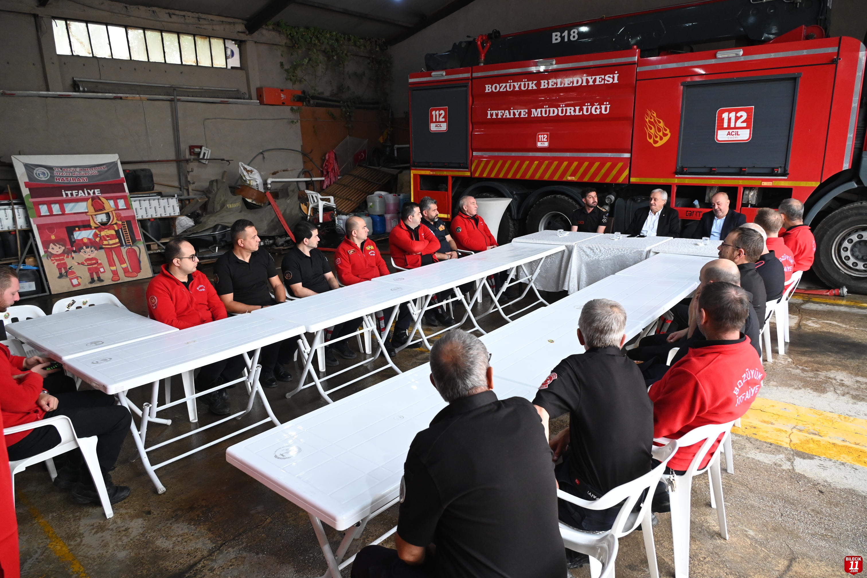 BAŞKAN BAKKALCIOĞLU İTFAİYE HAFTASI’NI KUTLADI