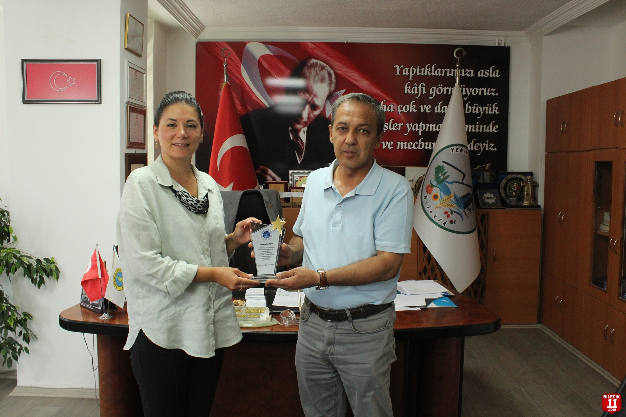 BEBKA'DAN BAŞKAN ÖZDEN'E TEŞEKKÜR