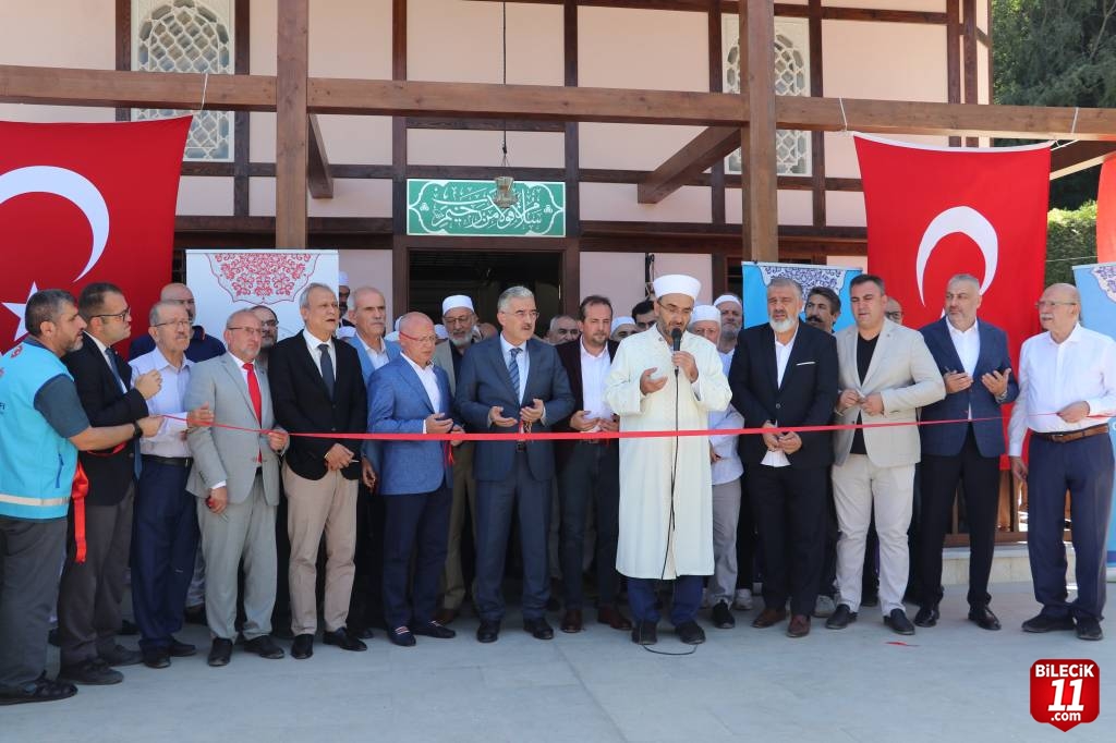 Bursa'da Süleyman Çelebi Türbe, Cami ve Külliyesi'nin açılışı yapıldı