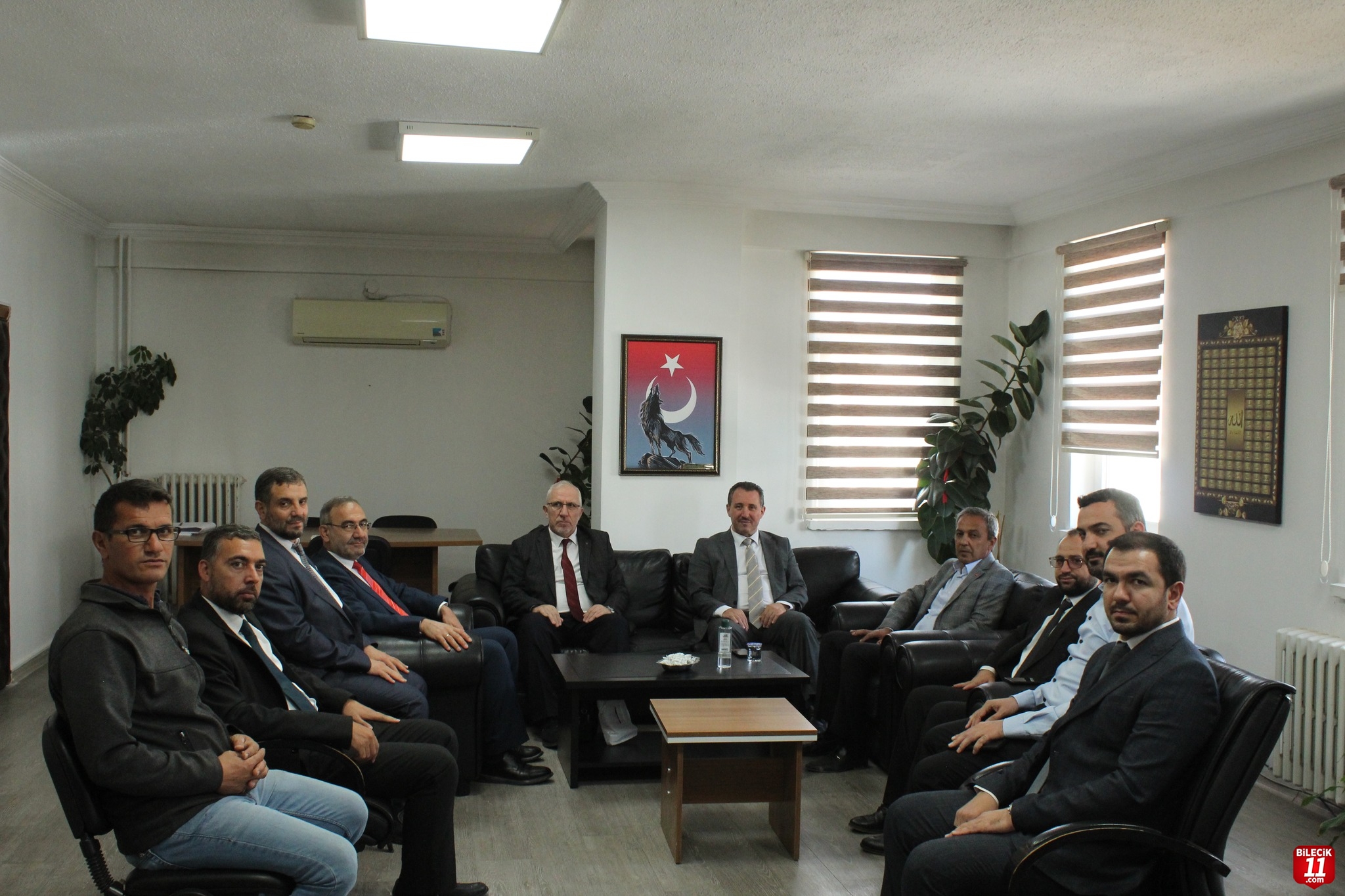 MÜFTÜ HOCA'LARDAN  BAŞKAN ÖZDEN'E ZİYARET