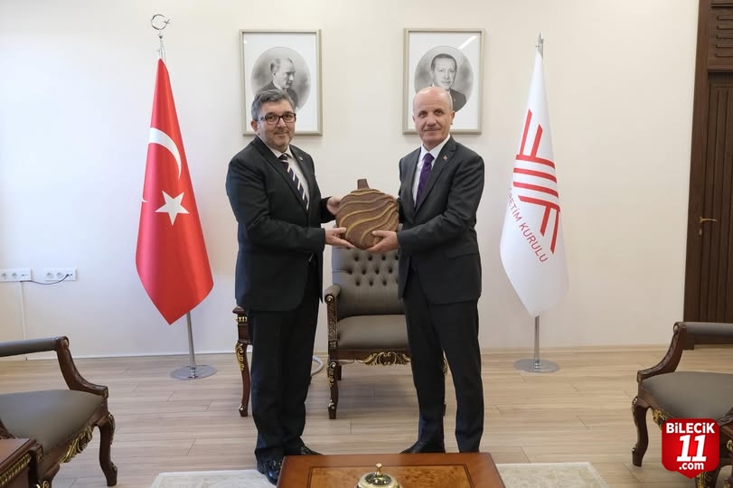 Rektör Prof. Dr. Zafer Asım Kaplancıklı’dan YÖK Başkanı Prof. Dr. Erol Özvar’a Ziyaret