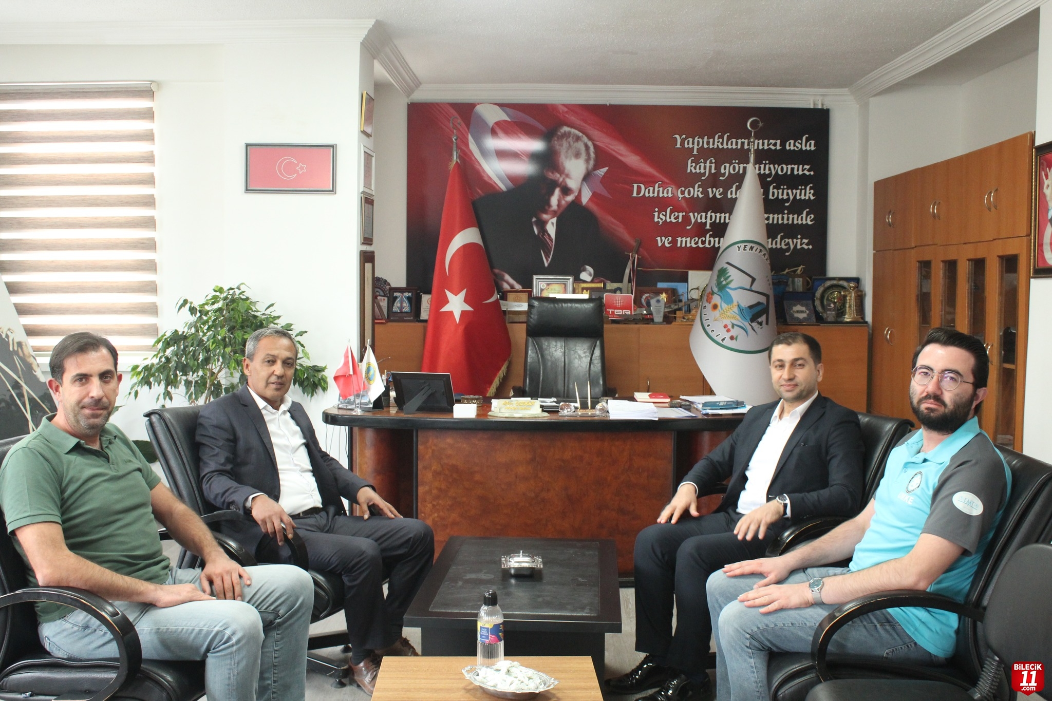 SAĞLIK HEYETİNDEN BAŞKAN ÖZDEN'E ZİYARET