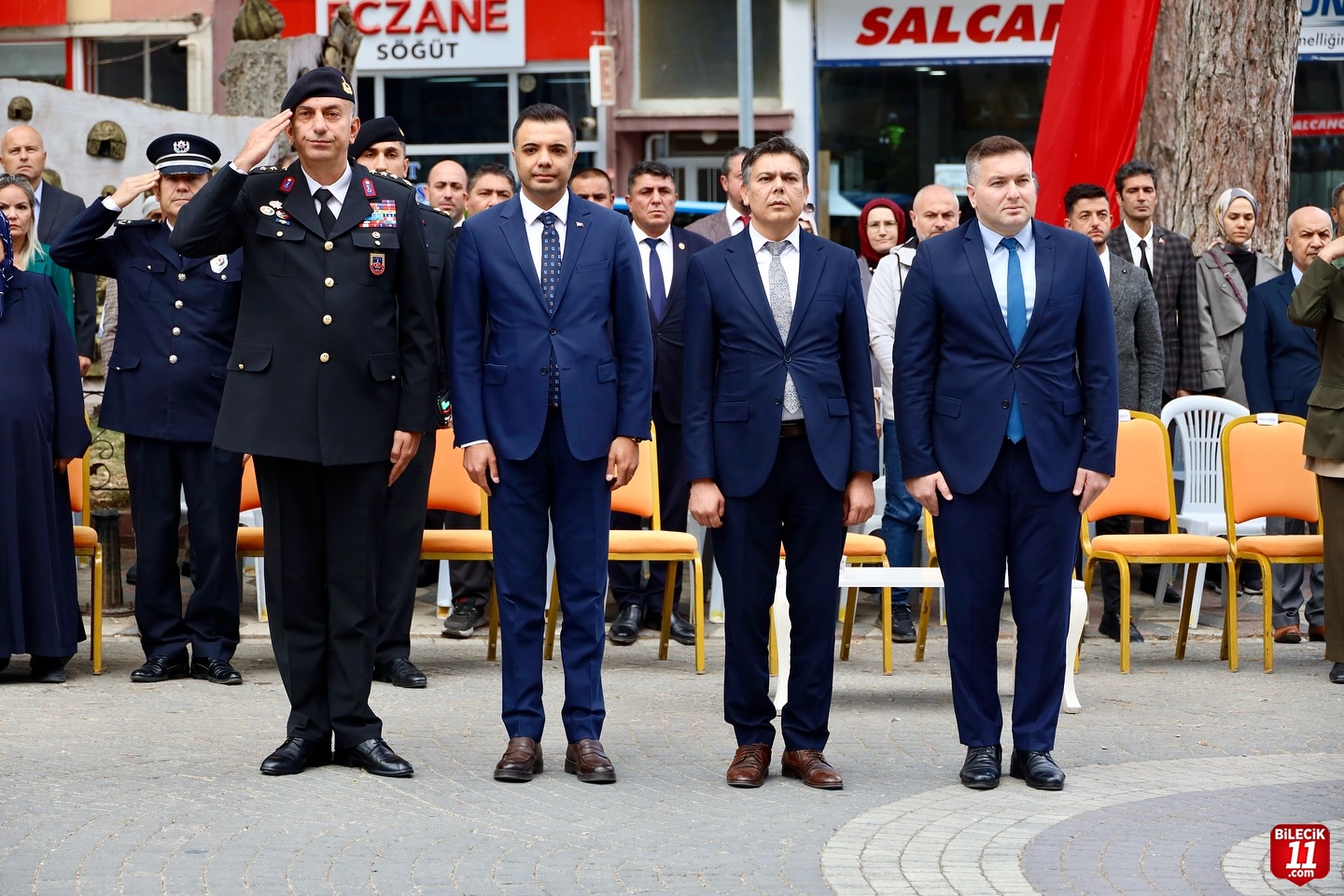 SÖĞÜT'TE KAHRAMANLARIMIZ UNUTULMADI