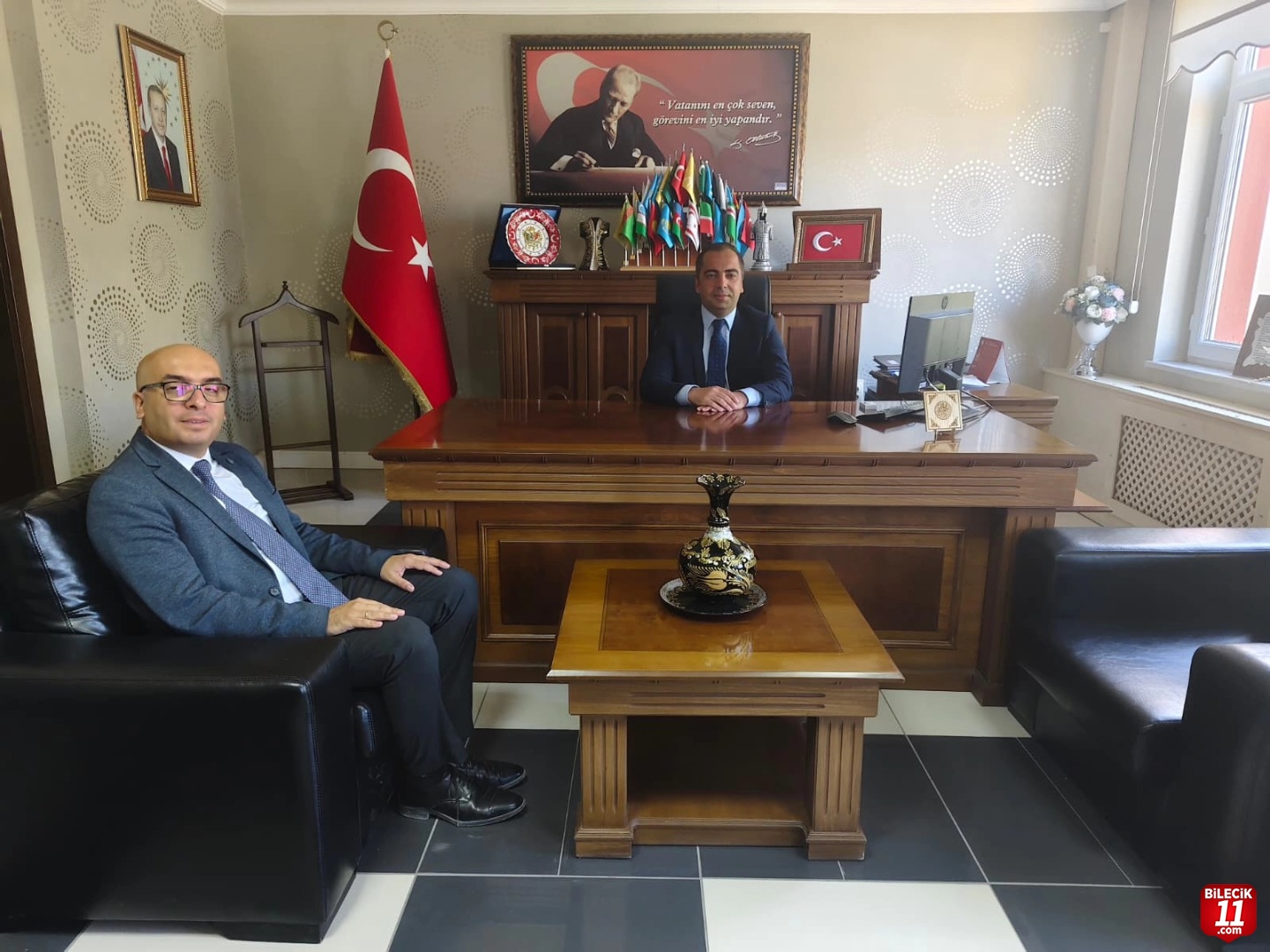 YENİ MÜDÜR GÖREVE BAŞLADI