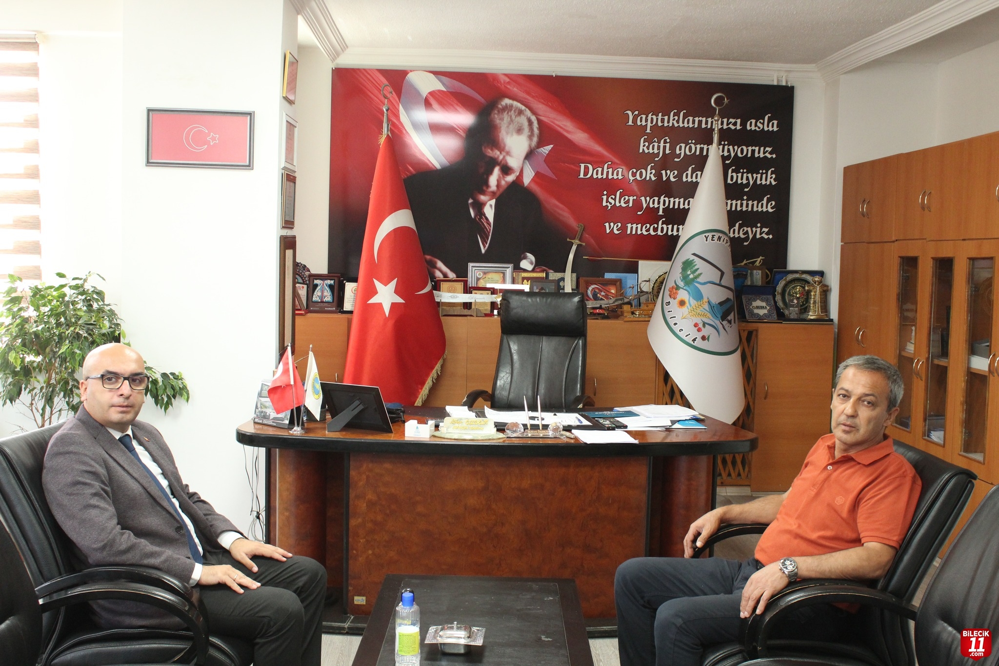 Yenipazar İlçe Milli Eğitim Müdürü Işık’tan Başkan Özden’e Ziyaret