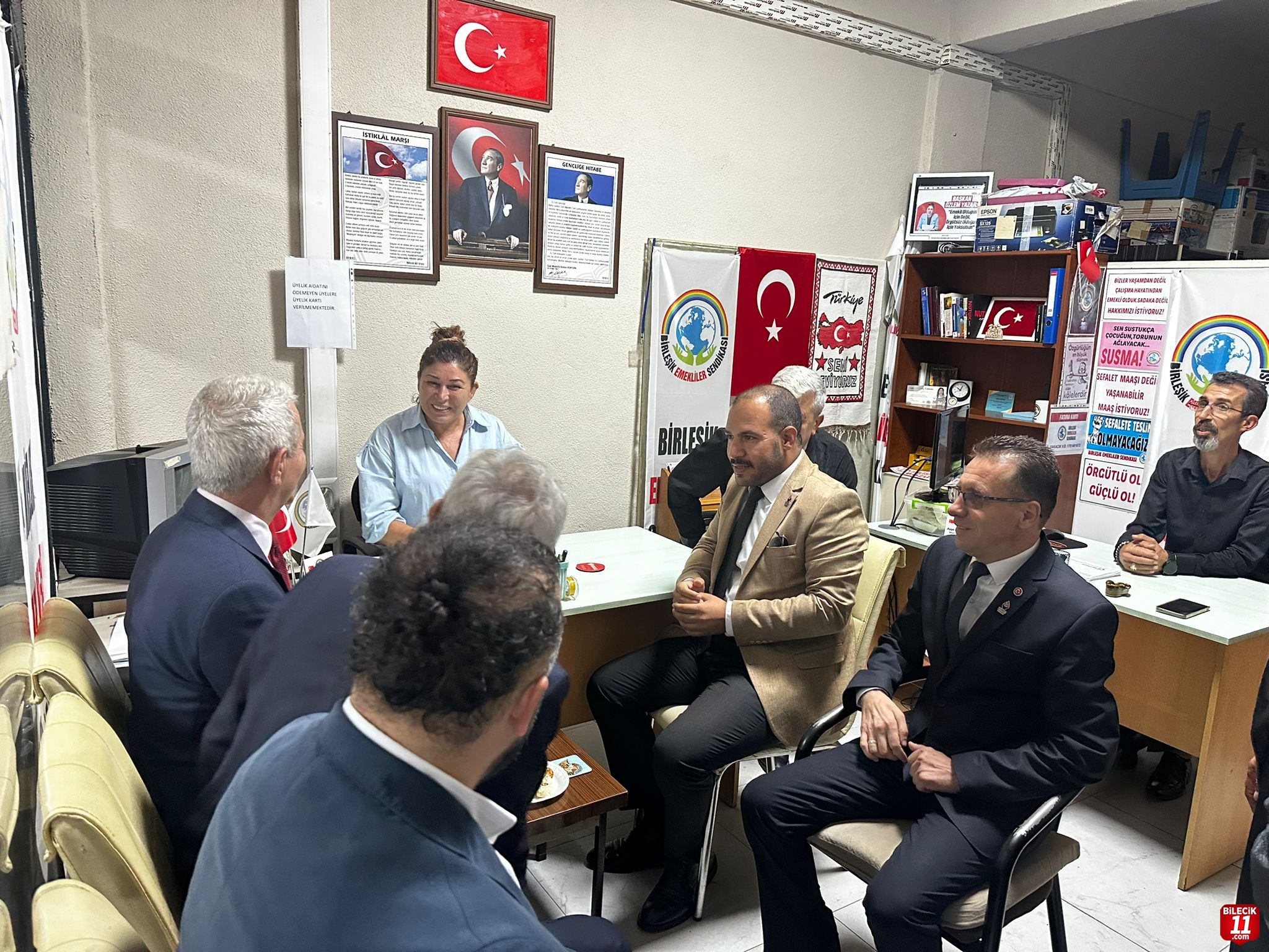 ZAFER PARTİSİ HEYETİNDEN ZİYARETLER