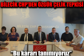özgür çelik tepkisi