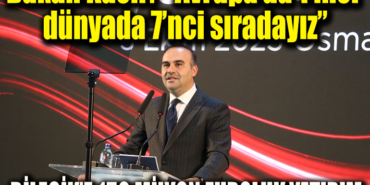 BAKAN KACIR MANŞET
