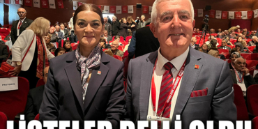 LİSTELER BELLİ OLDU