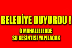SU MANŞET