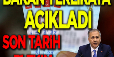bakan yerlikaya