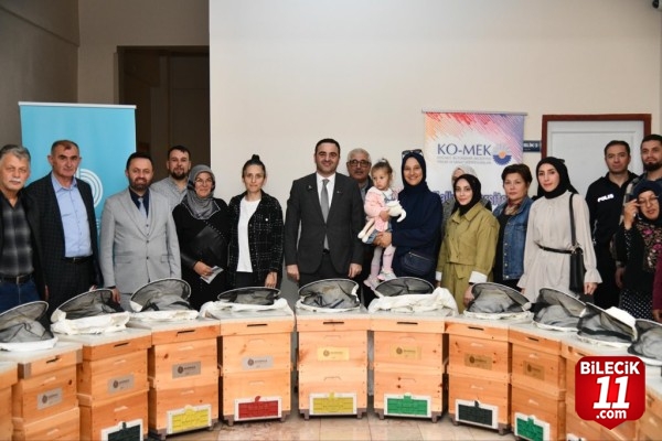 Başiskele'de arıcılık kursiyerlerine malzeme desteği verildi