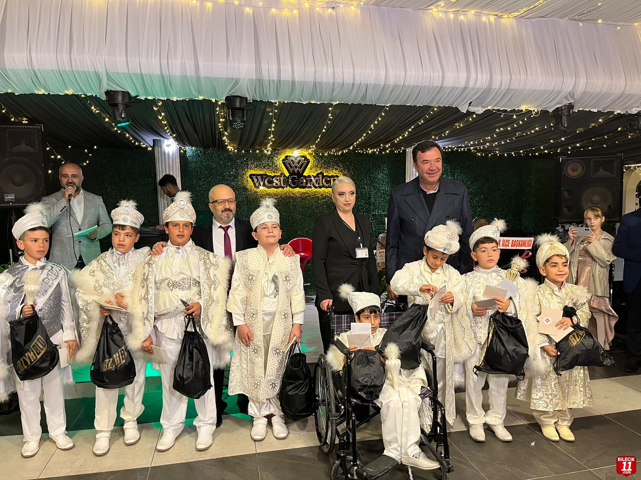 Bozüyük’te 65 çocuk için toplu sünnet cemiyeti düzenlendi