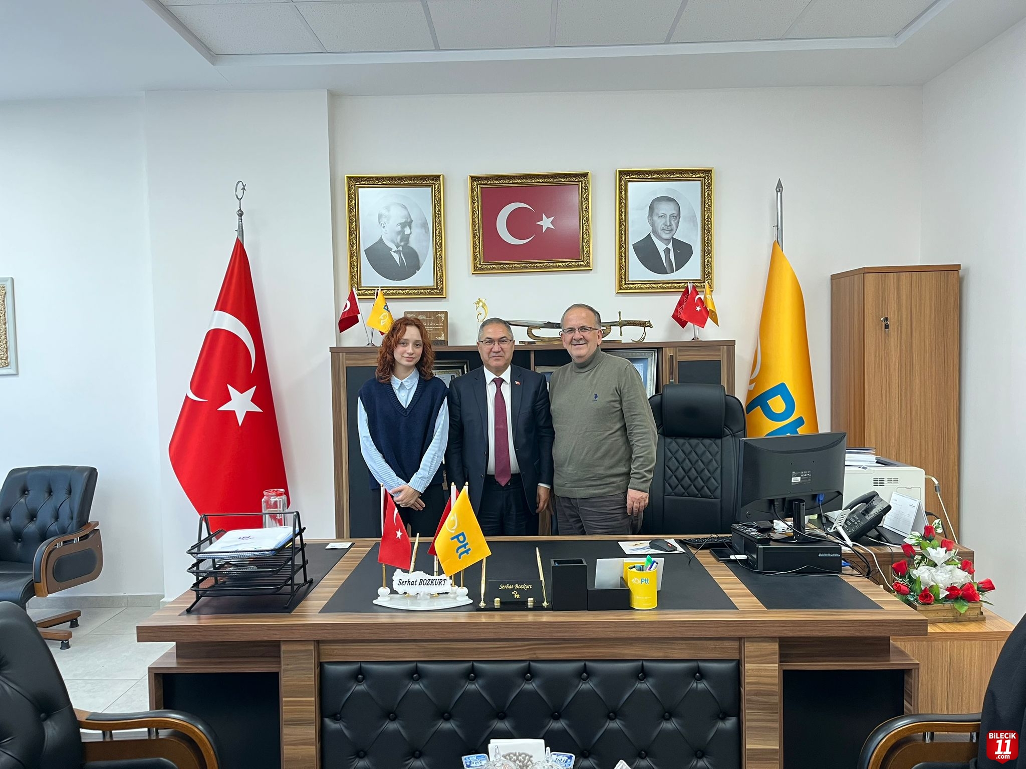GAZETEMİZDEN MÜDÜR BOZKURT'A ZİYARET