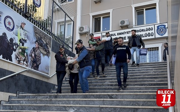İstanbul merkezli 3 ildeki çete operasyonlarında yakalanan 62 zanlı tutuklandı