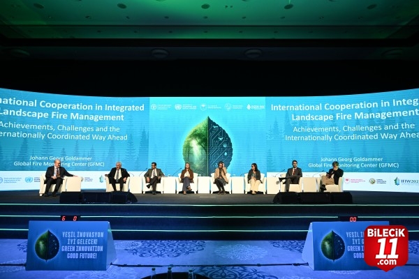 İstanbul Orman İnovasyon Haftası etkinliğinde dünyadaki orman yangınlarını önleme çalışmaları tartışıldı