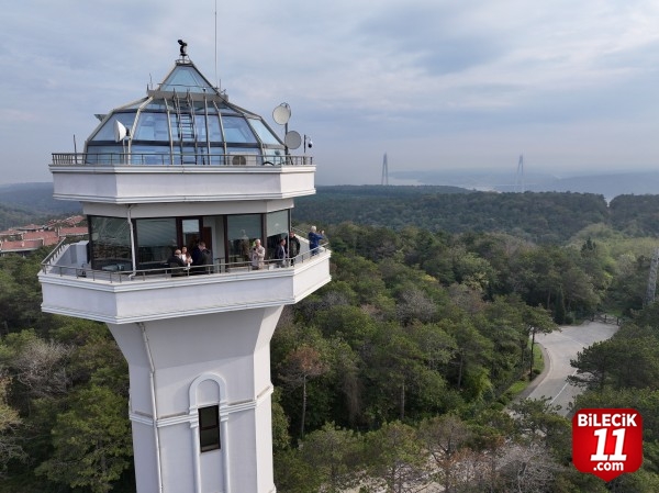 İstanbul Orman İnovasyon Haftası'nda Sarıyer Yangın Gözetleme Kulesi'ne gezi düzenlendi