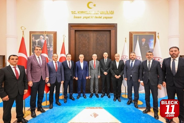 Kırklareli Valisi Turan'a ziyaretler sürüyor