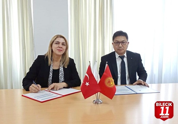 KLÜ Rektörü Ak, Kırgızistan'da ziyaretlerde bulundu
