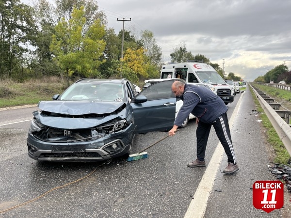 Kocaeli'de zincirleme kazada 5 kişi yaralandı
